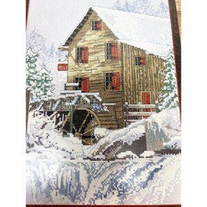 Snowy Creek Mill Cross Stitch Chart
